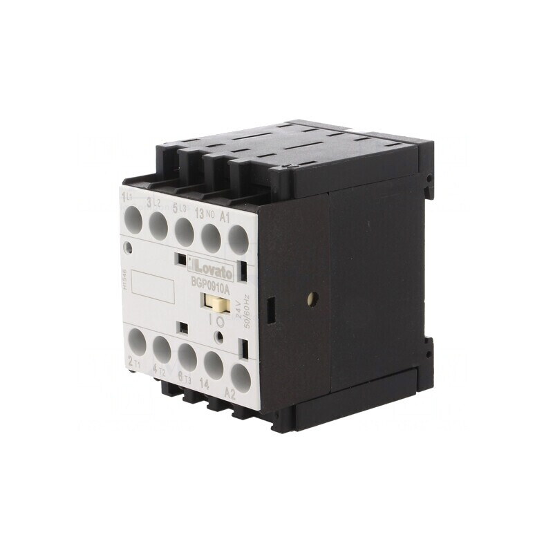 Contactor 3P 24VAC 9A 3 Aux NO | Electronic-mag.ro | Componente Electronice