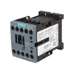 Contactor 3-Pole NO 24VDC 9A