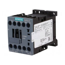Contactor 3P NO+NC 24VDC 9A | Electronic-mag.ro | Componente Electronice