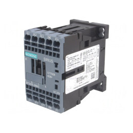 Contactor 3P NO cu Contacte Auxiliare NC 24VDC 9A | Electronic-mag.ro | Componente Electronice