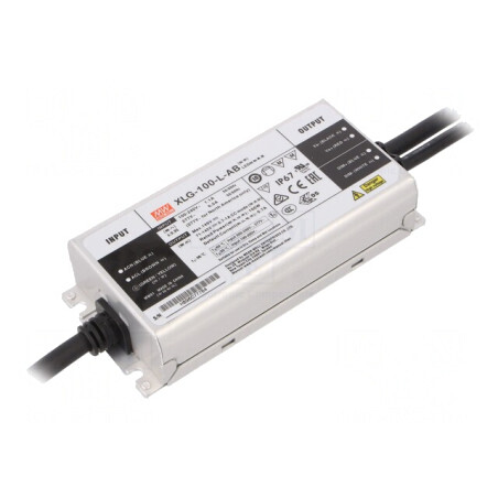 Alimentator LED 100W 71-142VDC 0.35-1.05A IP67 | Electronic-mag.ro | Componente Electronice