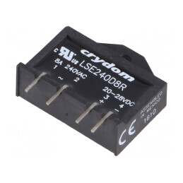 Releu Semiconductor 8A 1-Fazat 24-280VAC | Electronic-mag.ro | Componente Electronice