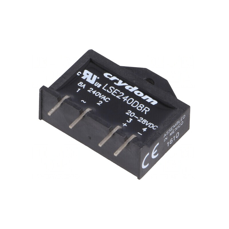 Releu Semiconductor 8A 1-Fazat 24-280VAC | Electronic-mag.ro | Componente Electronice Releu Semiconductor 8A 1-Fazat 24-280VAC | Electronic-mag.ro | Componente Electronice