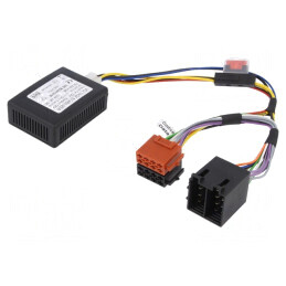 Stabilizator de tensiune | Tens.alim: 7÷12VDC | ISO mufă 8pin x2 | C3401-ST12V