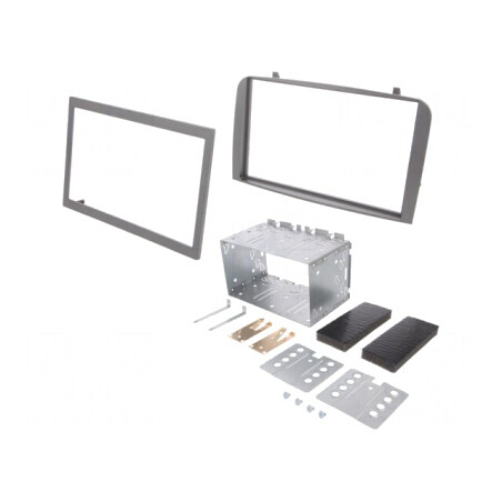 Cadru Radio 2 DIN Argintiu Alfa Romeo | Electronic-mag.ro | Componente Electronice