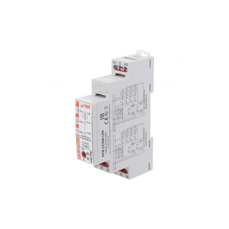 Releu Bistabil de Impulsuri 16A DPST-NO | Electronic-mag.ro | Componente Electronice