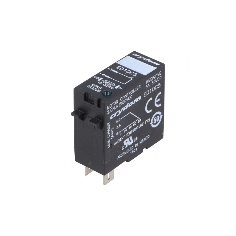 Releu Semiconductor 5A 18-32VDC 1-80VDC cu Soclu Serie ED | Electronic-mag.ro | Componente Electronice