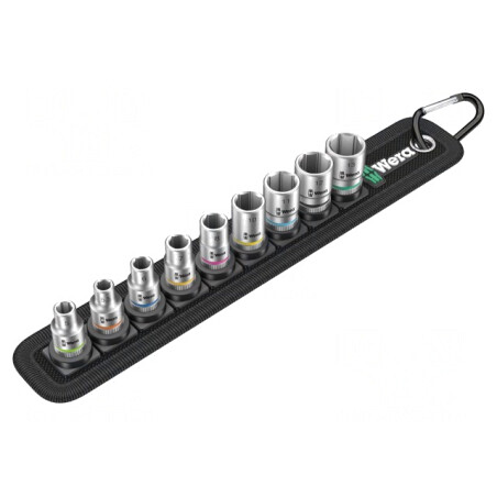 Set Chei Tubulare Hexagonale 1/4" 9 Bucăți | Electronic-mag.ro | Componente Electronice