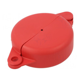 Blocare Vane Polipropilenă Roșie 25,4-63,5mm | Electronic-mag.ro | Componente Electronice