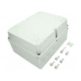 Carcasă universală gri IP55 240x310x160mm | Electronic-mag.ro | Componente Electronice