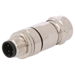 Mufă M12 4 PIN IP67 pentru DeviceNet/CANopen pe Cablu | Electronic-mag.ro | Componente Electronice