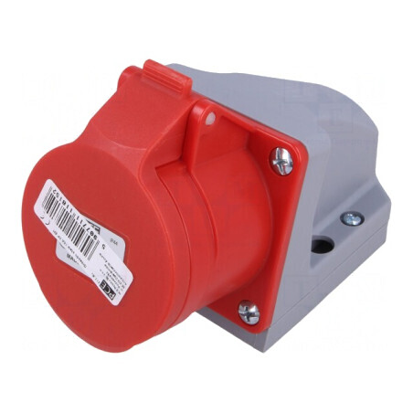 Conector alimentare AC trifazat 16A 400VAC IP44 | Electronic-mag.ro | Componente Electronice