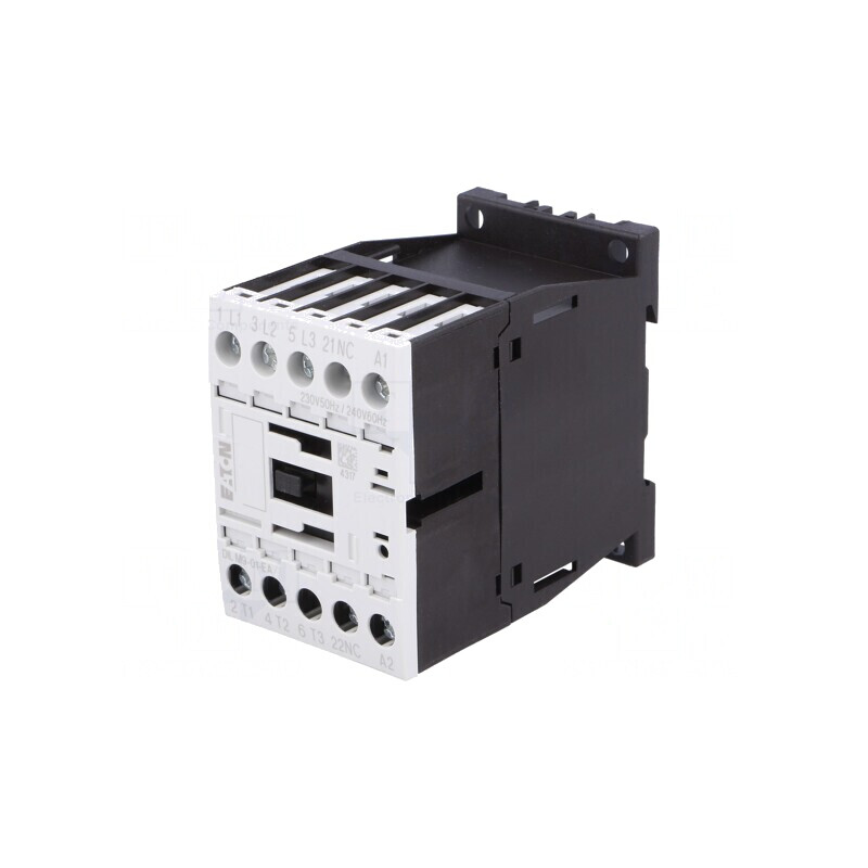 Contactor 3P 230VAC 9A 690V 3 Aux NO NC | Electronic-mag.ro | Componente Electronice