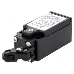 Limitator Cursă Manetă 18mm cu Rolă Plastic 12.5mm 10A | Electronic-mag.ro | Componente Electronice