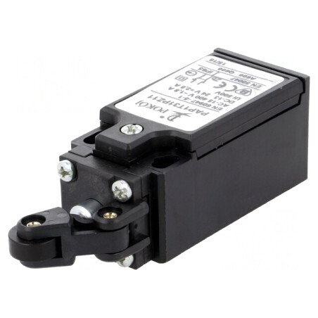Limitator Cursă Manetă 18mm cu Rolă Plastic 12.5mm 10A | Electronic-mag.ro | Componente Electronice