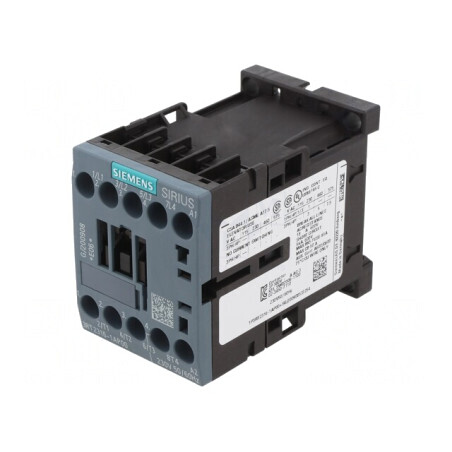 Contactor 4-pol 230VAC 9A DIN 3RT2316-1AP00 | Electronic-mag.ro | Componente Electronice