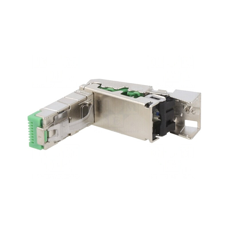 Mufă RJ45 Aurită 8P8C IDC | Electronic-mag.ro | Componente Electronice