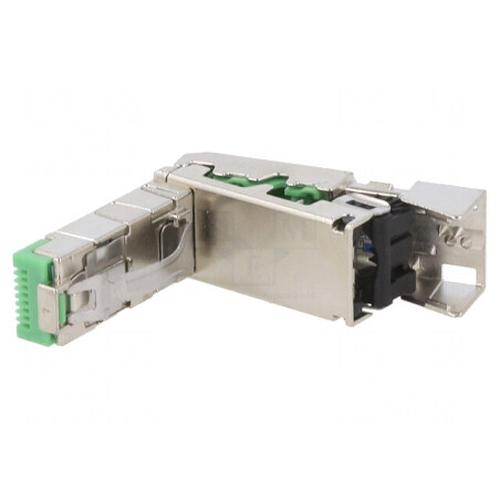 Mufă RJ45 Aurită 8P8C IDC | Electronic-mag.ro | Componente Electronice