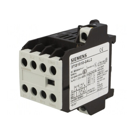 Contactor 4P NO 230VAC 8.4A DIN Rail | Electronic-mag.ro | Componente Electronice