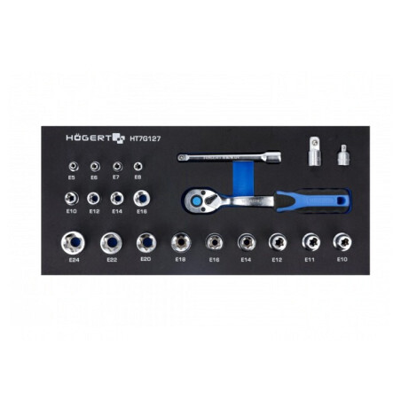 Set Chei Tubulare 22 Bucăți 3/8 | Electronic-mag.ro | Componente Electronice