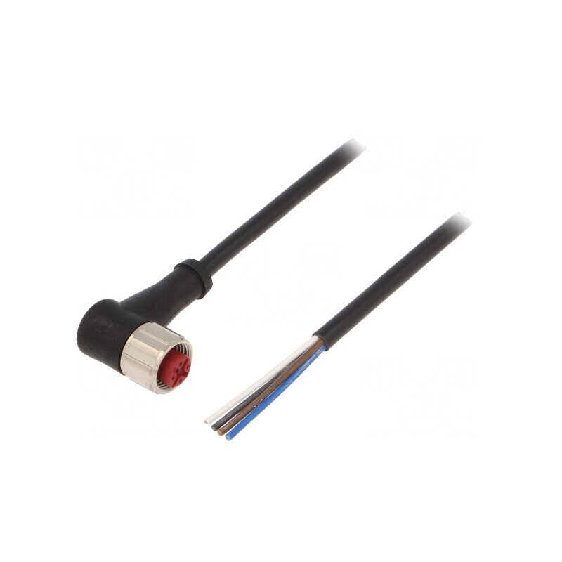 Cablu de Conectare M12 4P 2m IP67 | Electronic-mag.ro | Componente Electronice