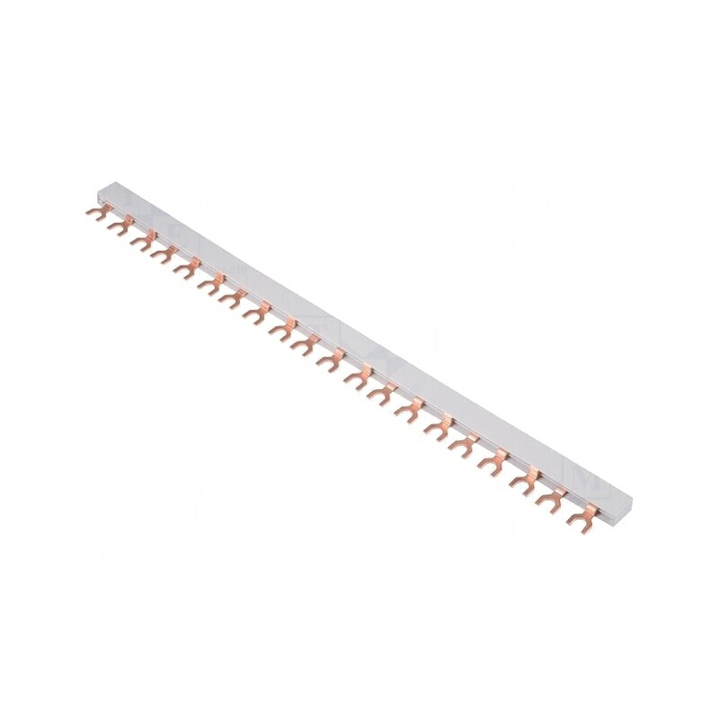 Bară colectoare 10mm2, 3 poli, 240/415V, 4kV, 20 module | Electronic-mag.ro | Componente Electronice