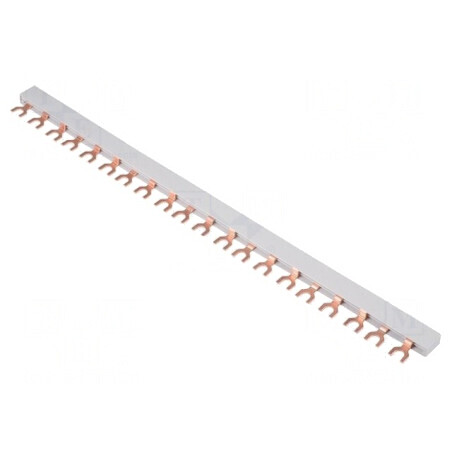 Bară colectoare 10mm2, 3 poli, 240/415V, 4kV, 20 module | Electronic-mag.ro | Componente Electronice