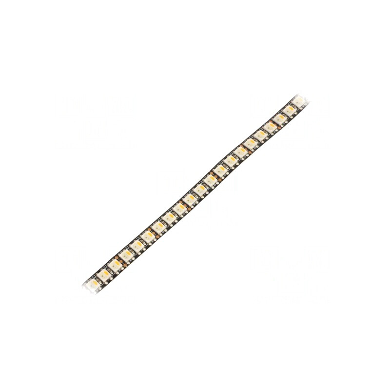 Bandă LED RGBW Programabilă 5V 144 LED/m PCB Negru | Electronic-mag.ro | Componente Electronice