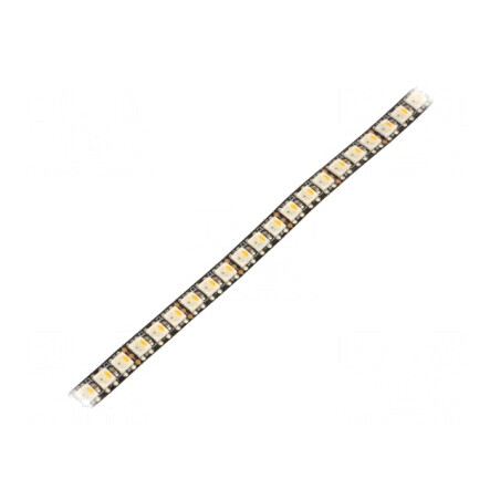 Bandă LED RGBW Programabilă 5V 144 LED/m PCB Negru | Electronic-mag.ro | Componente Electronice