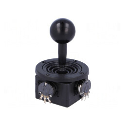 Joystick Biaxial 0-10kΩ OM201B-M4