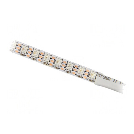 Bandă LED RGB Programabilă 5V 144 LED/m PCB Alb 7mm | Electronic-mag.ro | Componente Electronice