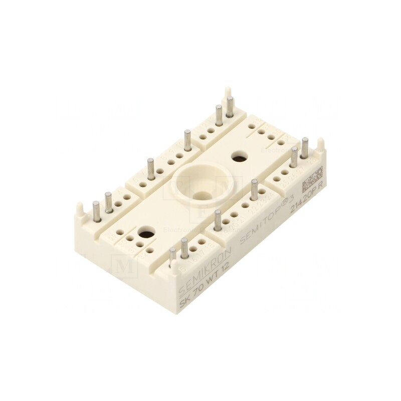 Modul Tiristor 1.2kV 72A SEMITOP3 | Electronic-mag.ro | Componente Electronice