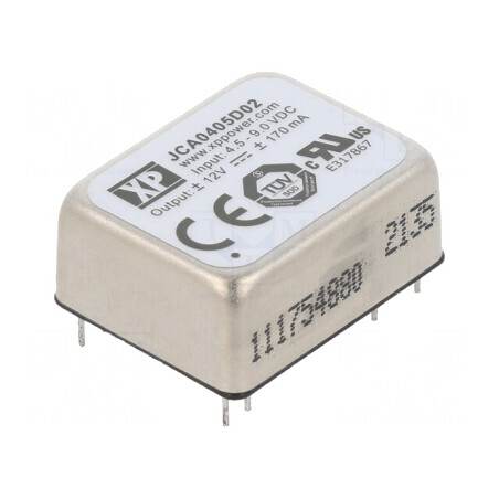 Convertor DC/DC 4W 4.5-9V la 12V/-12V THT | Electronic-mag.ro | Componente Electronice