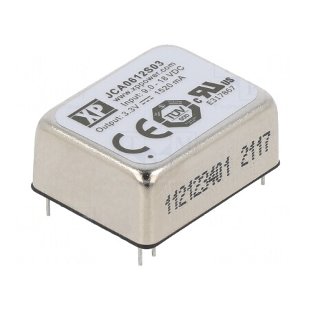Convertor DC/DC 6W 9-18V la 3.3V 1520mA THT | Electronic-mag.ro | Componente Electronice