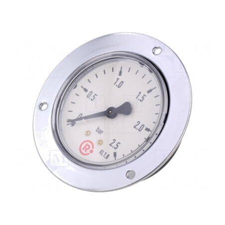 Manometru 0-2.5 bar pentru lichide și gaze 63mm | Electronic-mag.ro | Componente Electronice