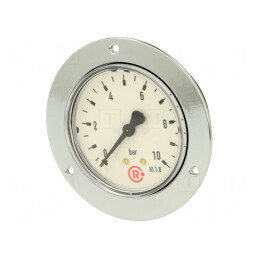 Manometru 0-10 bar 63 mm Lichide și Gaze Neagresive | Electronic-mag.ro | Componente Electronice