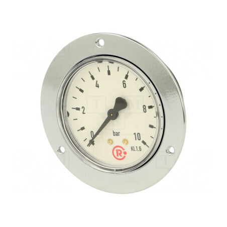 Manometru 0-10 bar 63 mm Lichide și Gaze Neagresive | Electronic-mag.ro | Componente Electronice