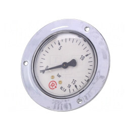 Manometru 0-16bar 63mm pentru Lichide și Gaze Inerte | Electronic-mag.ro | Componente Electronice