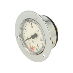 Manometru 0-25 bar 50mm pentru Lichide și Gaze | Electronic-mag.ro | Componente Electronice