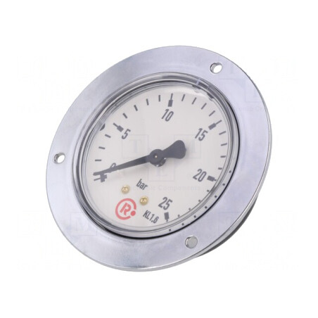 Manometru 0-25 bar 63mm pentru Lichide și Gaze Neagresive | Electronic-mag.ro | Componente Electronice
