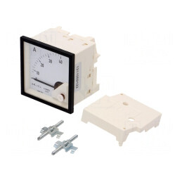 Ampermetru pe Panou AC 0-40A True RMS Clasa 1.5 40-72Hz | Electronic-mag.ro | Componente Electronice