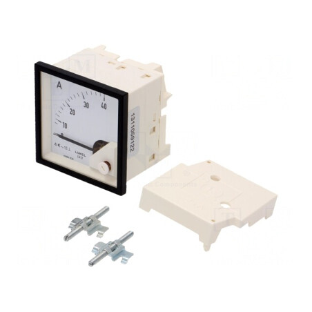 Ampermetru pe Panou AC 0-40A True RMS Clasa 1.5 40-72Hz | Electronic-mag.ro | Componente Electronice