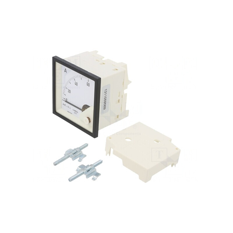 Ampermetru de Panou True RMS 0-60A Clasa 1.5 40-72Hz | Electronic-mag.ro | Componente Electronice Ampermetru de Panou True RMS 0-60A Clasa 1.5 40-72Hz | Electronic-mag.ro | Componente Electronice