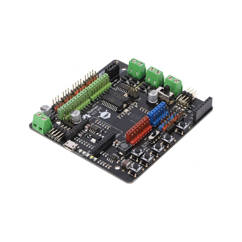 Controler Robot 6-23V DC ATMEGA32U4 89x84mm | Electronic-mag.ro | Componente Electronice Controler Robot 6-23V DC ATMEGA32U4 89x84mm | Electronic-mag.ro | Componente Electronice