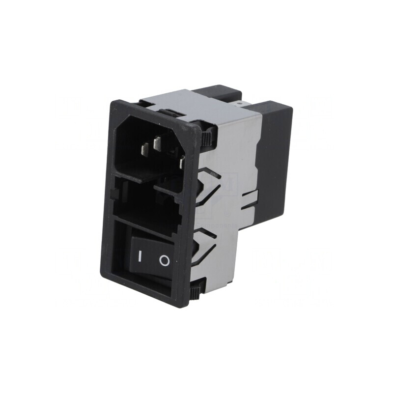 Conector Alimentare AC Soclu Tată 2A 250VAC IEC 60320 KMF | Electronic-mag.ro | Componente Electronice Conector Alimentare AC Soclu Tată 2A 250VAC IEC 60320 KMF | Electronic-mag.ro | Componente Electronice
