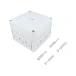 Carcasă Universală PC Policarbonat 130x130x99mm | Electronic-mag.ro | Componente Electronice