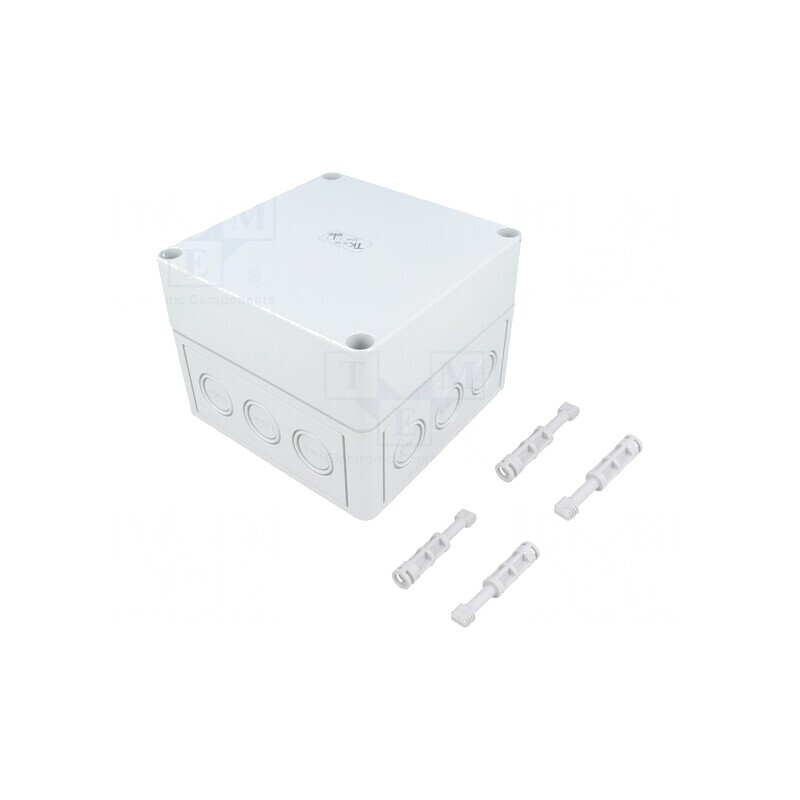 Carcasă Universală PC Policarbonat 130x130x99mm | Electronic-mag.ro | Componente Electronice