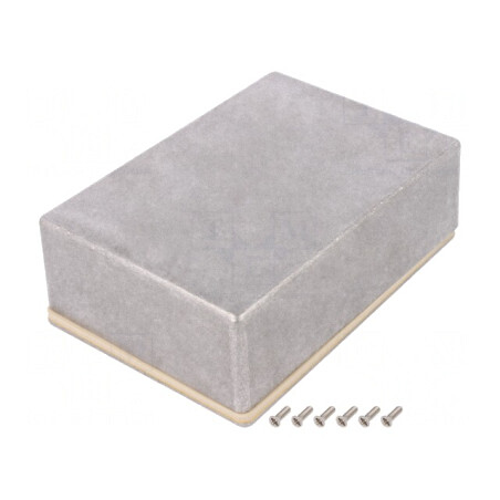 Carcasă Universală Aluminiu Natural 121x172x55mm | Electronic-mag.ro | Componente Electronice