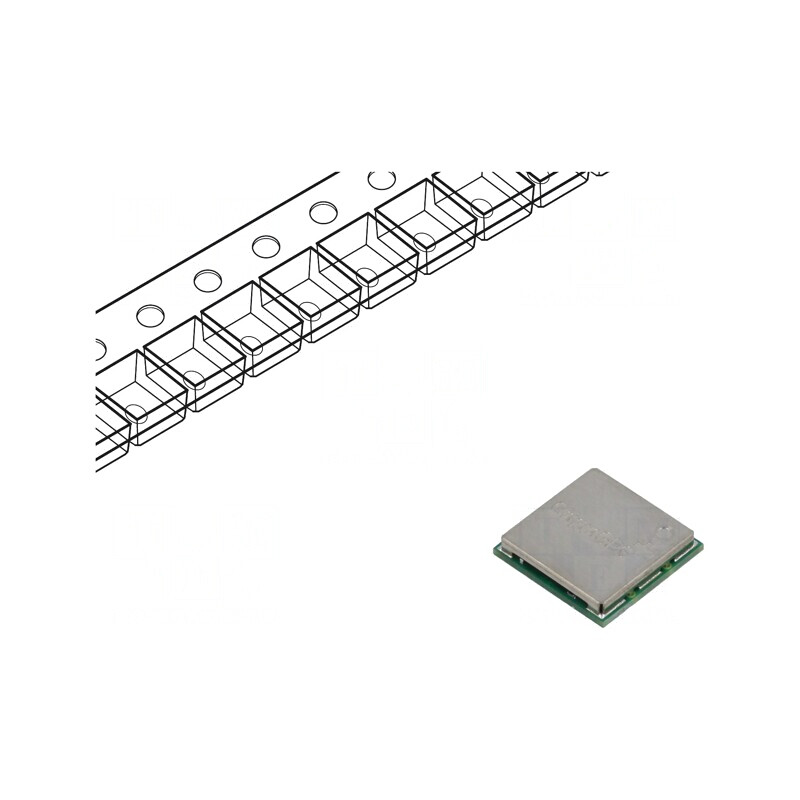 Modul GNSS ±1m NMEA AG3335M I2C UART SMD 10x10mm | Electronic-mag.ro | Componente Electronice