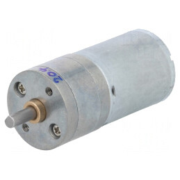 Motor DC cu Transmisie 12V 5.6A Ax Crestătură D 20.4:1 | Electronic-mag.ro | Componente Electronice